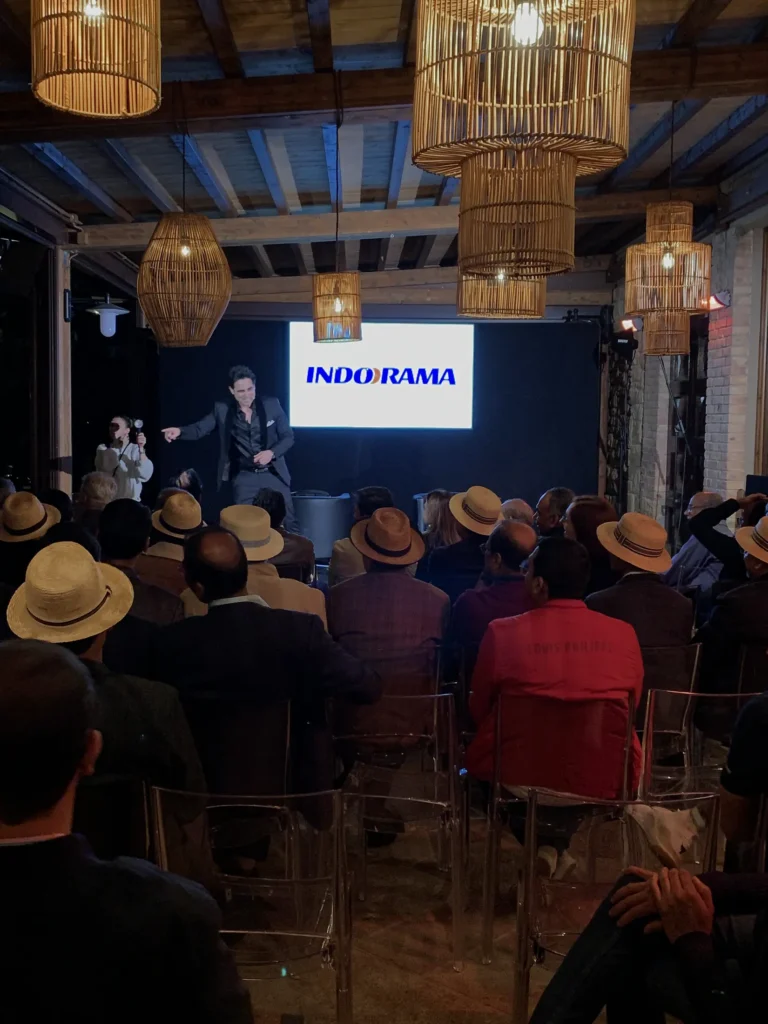 מרום מור מופיע באירוע בינלאומי של Indorama